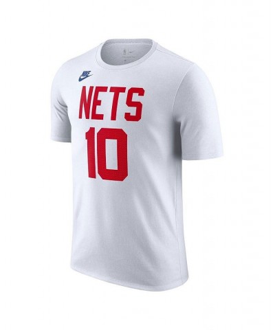 Men's Ben Simmons White Brooklyn Nets 2022/23 Classic Edition Name and Number T-shirt $26.99 T-Shirts