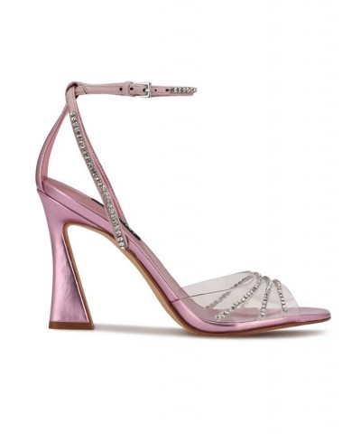 Women's Klass Heeled Sandals Pink $60.63 Shoes