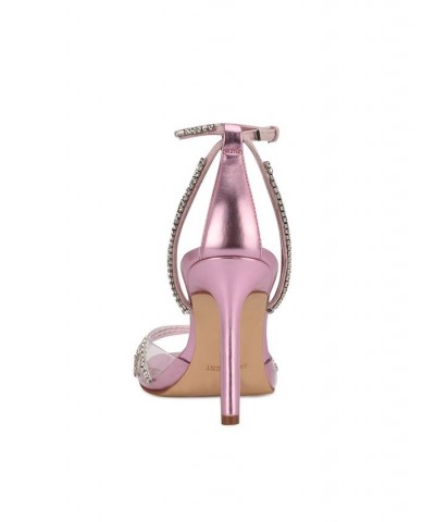 Women's Klass Heeled Sandals Pink $60.63 Shoes