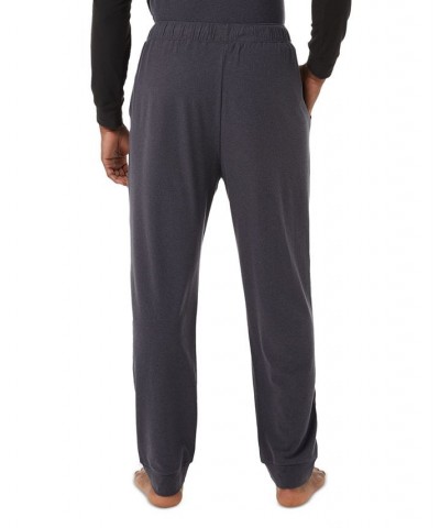 Men's Plush Heat Pajama Pants Black $12.90 Pajama