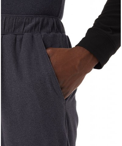 Men's Plush Heat Pajama Pants Black $12.90 Pajama