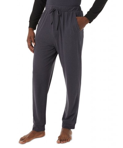 Men's Plush Heat Pajama Pants Black $12.90 Pajama