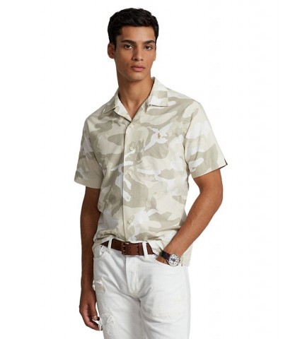 Men's Classic-Fit Camp Oxford Shirt Multi $33.56 Shirts