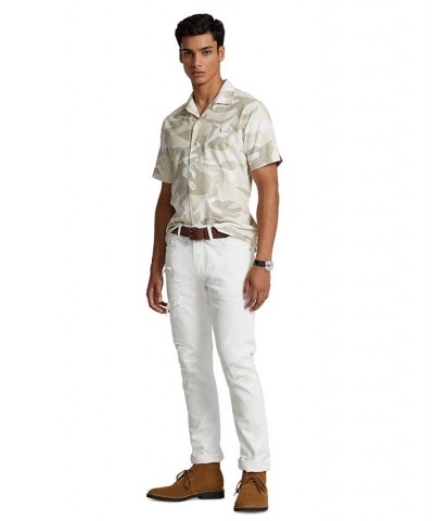 Men's Classic-Fit Camp Oxford Shirt Multi $33.56 Shirts