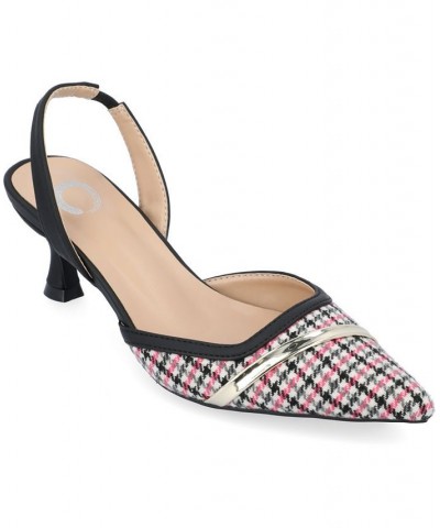 Women's Nellia Slingback Heels PD01 $41.00 Shoes