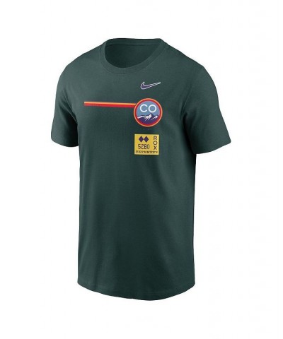 Men's Green Colorado Rockies 2022 City Connect Graphic T-shirt $19.35 T-Shirts