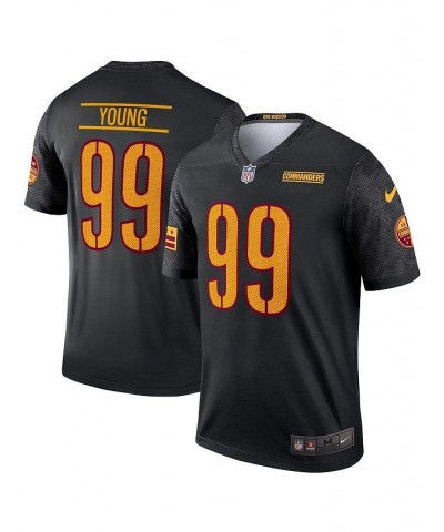 Men's Chase Young Black Washington Commanders Alternate Legend Jersey $46.20 Jersey