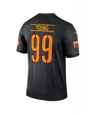 Men's Chase Young Black Washington Commanders Alternate Legend Jersey $46.20 Jersey