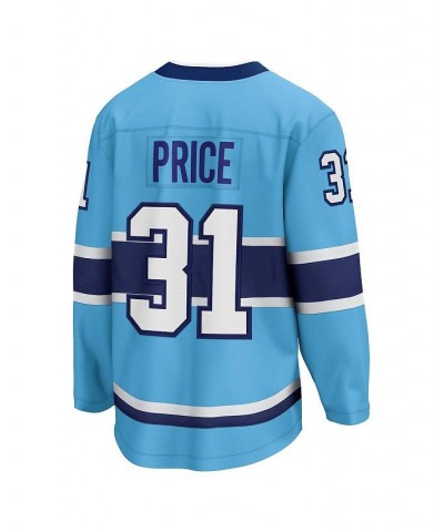 Men's Branded Carey Price Light Blue Montreal Canadiens Special Edition 2.0 Breakaway Player Jersey $90.65 Jersey