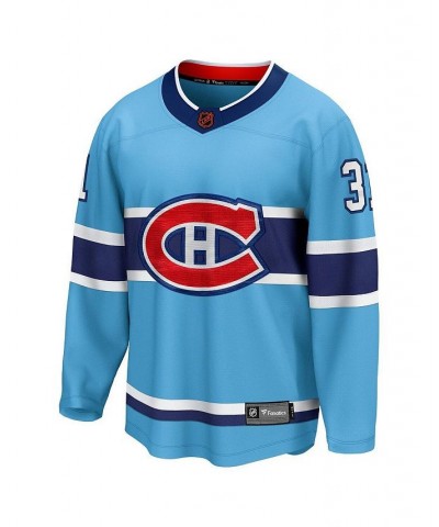 Men's Branded Carey Price Light Blue Montreal Canadiens Special Edition 2.0 Breakaway Player Jersey $90.65 Jersey