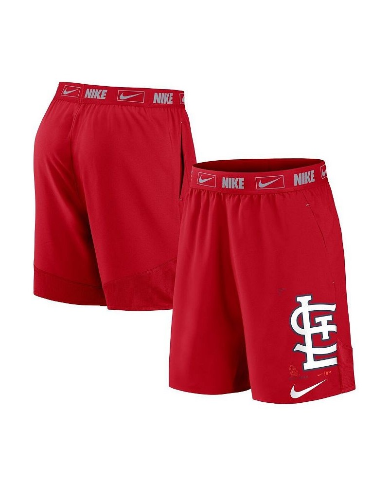 Men's Red St. Louis Cardinals Bold Express Performance Shorts $29.14 Shorts