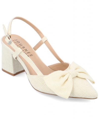 Women's Tailynn Canvas Slingback Heel PD03 $49.39 Shoes