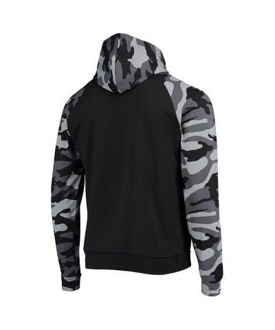 Men's Black San Francisco Giants Camo Raglan Pullover Hoodie $24.80 Sweatshirt