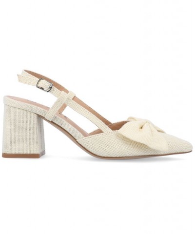 Women's Tailynn Canvas Slingback Heel PD03 $49.39 Shoes