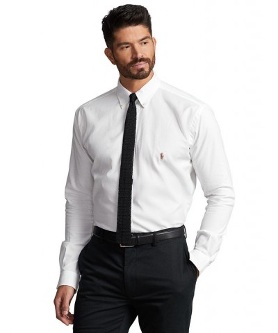 Men's Big & Tall Oxford Shirt White $41.85 Shirts