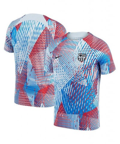 Men's Red, Blue Barcelona 2022, 23 Pre-Match Top $32.00 Jersey