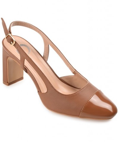 Women's Reignn Heels Tan $46.55 Shoes