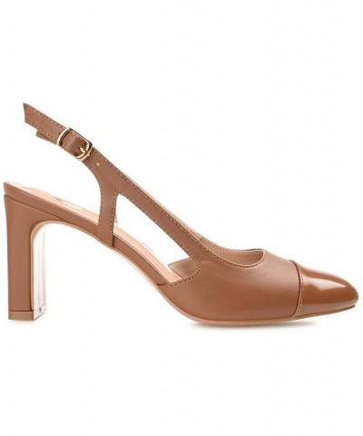 Women's Reignn Heels Tan $46.55 Shoes