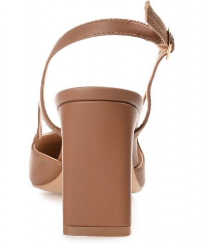 Women's Reignn Heels Tan $46.55 Shoes