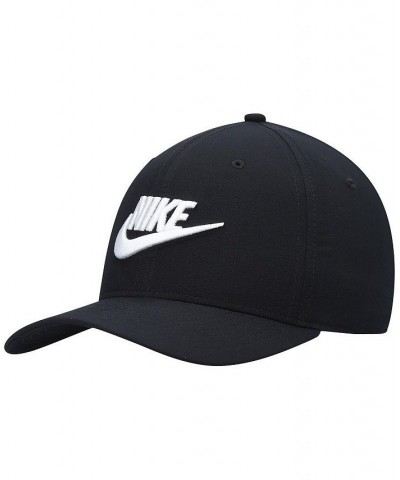 Men's Black Classic99 Futura Swoosh Performance Flex Hat $15.98 Hats