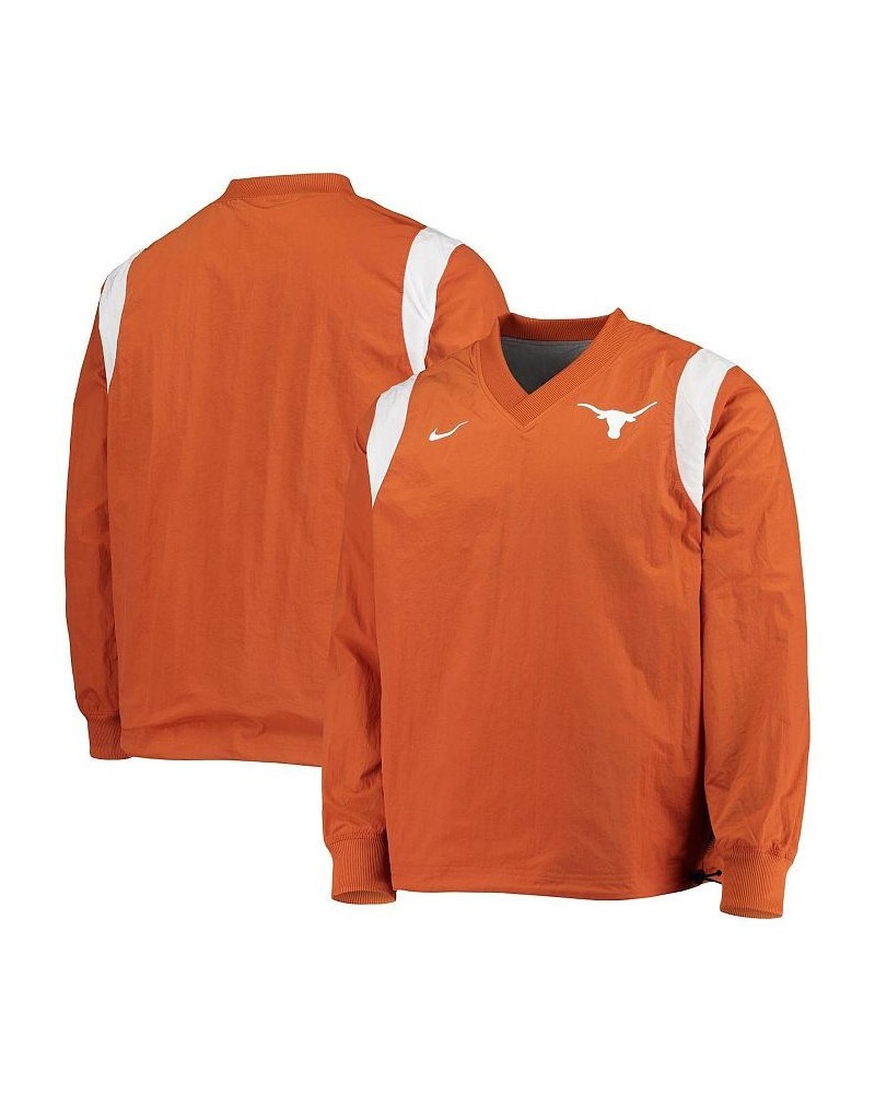 Men's Texas Orange Texas Longhorns Rev Pullover Windbreaker Jacket $34.00 Jackets