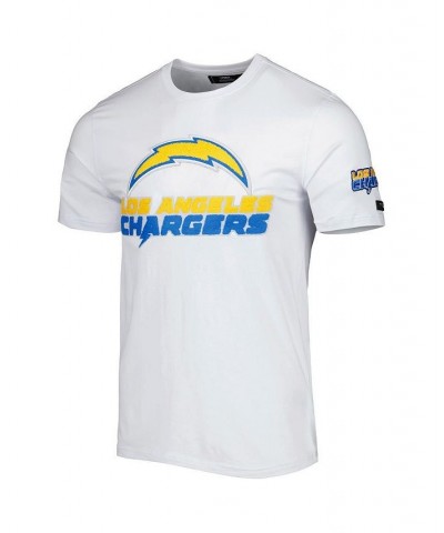 Men's White Los Angeles Chargers Mash Up T-shirt $28.70 T-Shirts