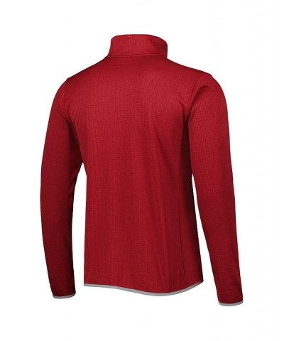 Men's Crimson Alabama Crimson Tide Park View Omni-Wick Half-Zip Top $43.99 Sweatshirt