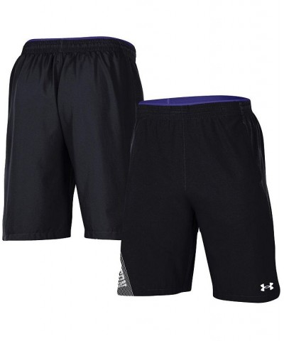 Men's Black Northwestern Wildcats 2021 Sideline Woven Shorts $25.85 Shorts