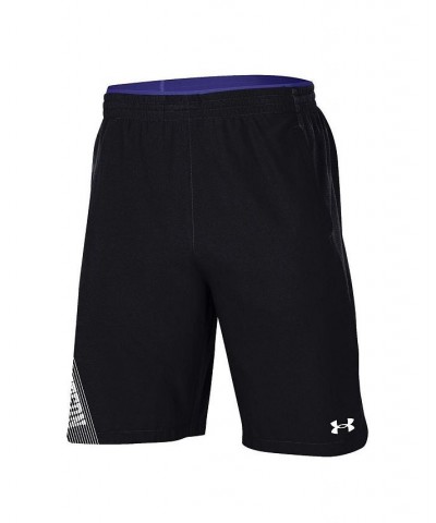 Men's Black Northwestern Wildcats 2021 Sideline Woven Shorts $25.85 Shorts