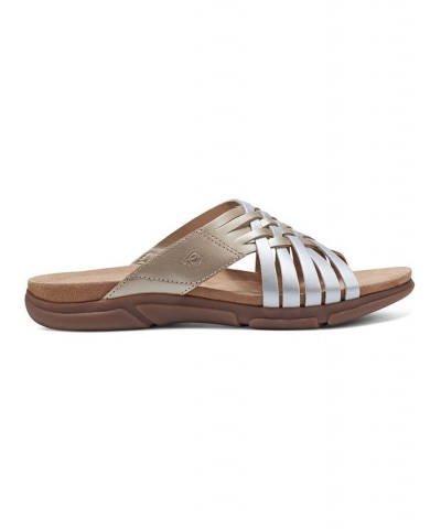 Women's Meadow Sandals Gold $42.66 Shoes