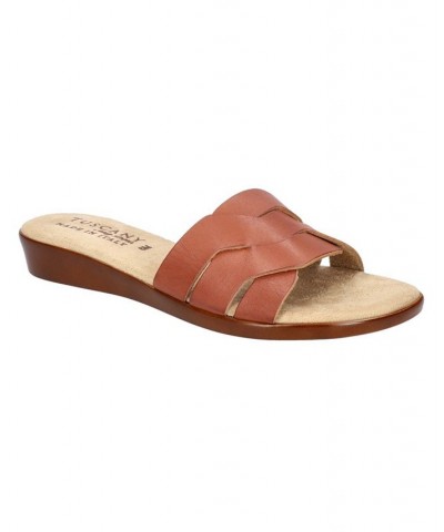 Women's Tuscany Nicia Slide Sandals PD03 $29.40 Shoes