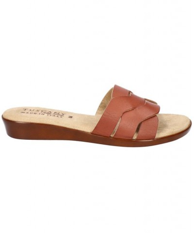 Women's Tuscany Nicia Slide Sandals PD03 $29.40 Shoes