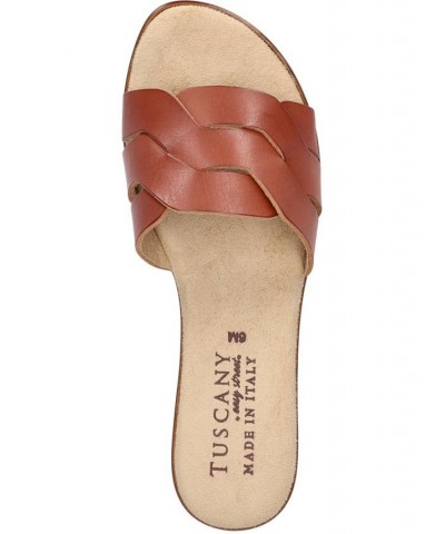 Women's Tuscany Nicia Slide Sandals PD03 $29.40 Shoes