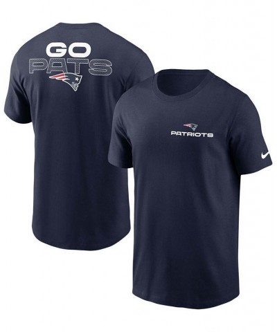 Men's Big and Tall Navy New England Patriots Local Phrase T-shirt $23.84 T-Shirts