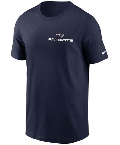 Men's Big and Tall Navy New England Patriots Local Phrase T-shirt $23.84 T-Shirts