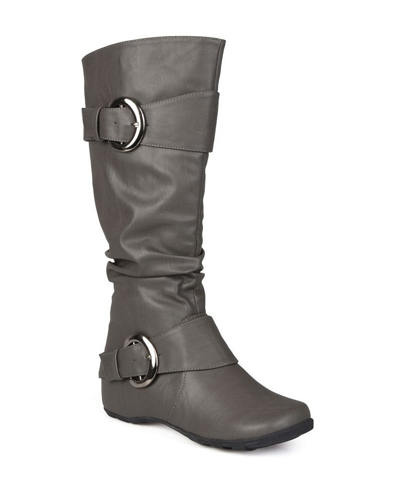 Women's Paris Boot Gray $33.00 Shoes