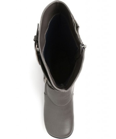 Women's Paris Boot Gray $33.00 Shoes