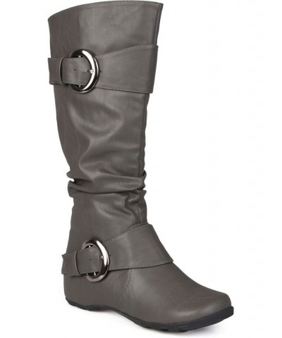 Women's Paris Boot Gray $33.00 Shoes