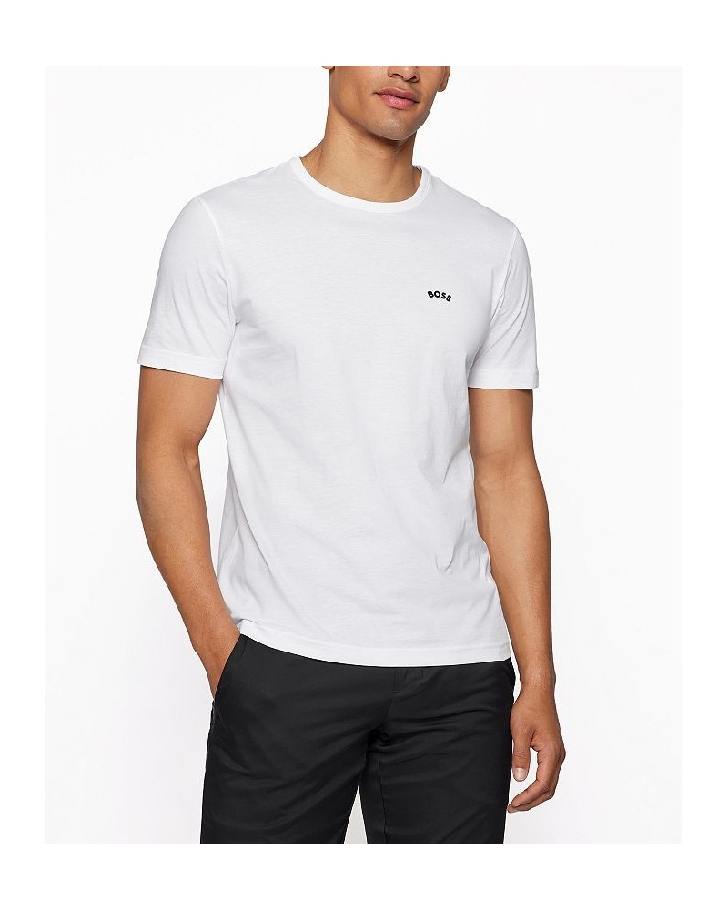 Boss Men's Crewneck T-shirt White $31.28 T-Shirts