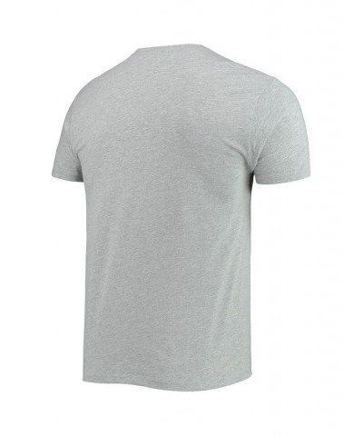 Men's Heathered Gray Cleveland Browns Helmet T-shirt $25.19 T-Shirts