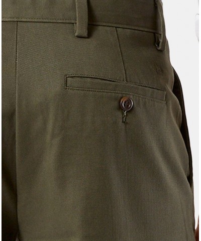 Men's Easy Straight Fit Khaki Stretch Pants Olive Grove $22.50 Pants