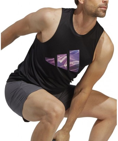 Men's Designed for Movement HIIT Training Tank Top Black $22.05 T-Shirts