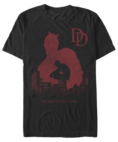 Men's Daredevil Within Short Sleeve Crew T-shirt Black $19.24 T-Shirts