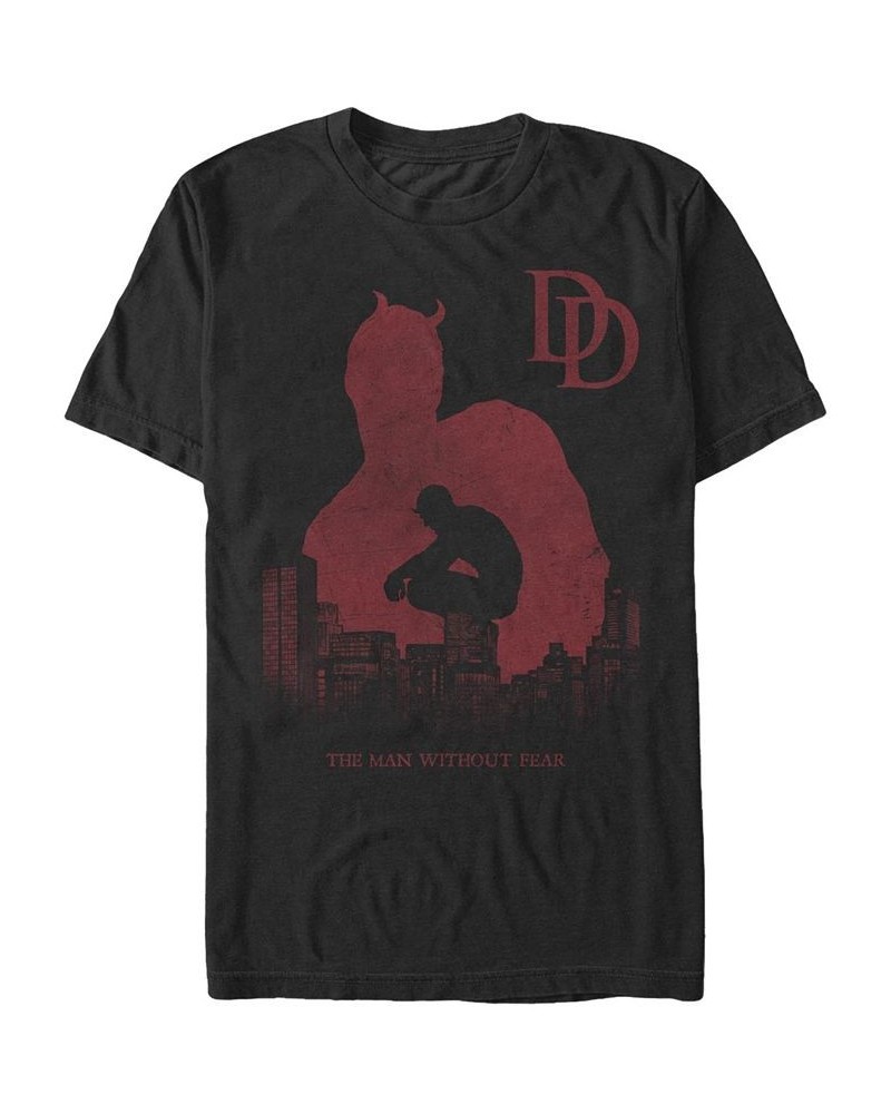 Men's Daredevil Within Short Sleeve Crew T-shirt Black $19.24 T-Shirts