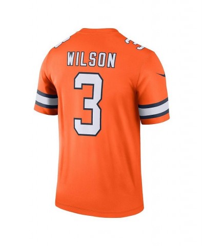 Men's Russell Wilson Orange Denver Broncos Alternate Legend Jersey $50.60 Jersey