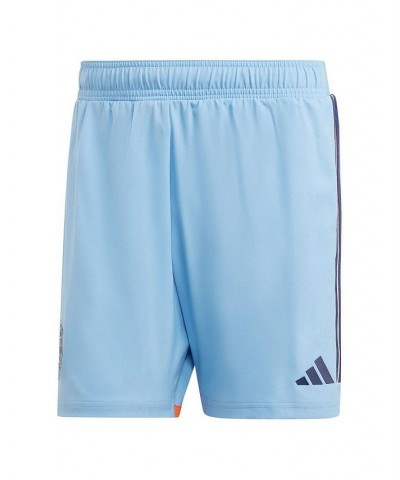 Men's Sky Blue New York City FC AEROREADY Authentic Shorts $31.50 Shorts