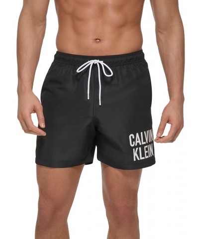 Men's 5" Intense Power Swim Trunks Black $35.45 Swimsuits