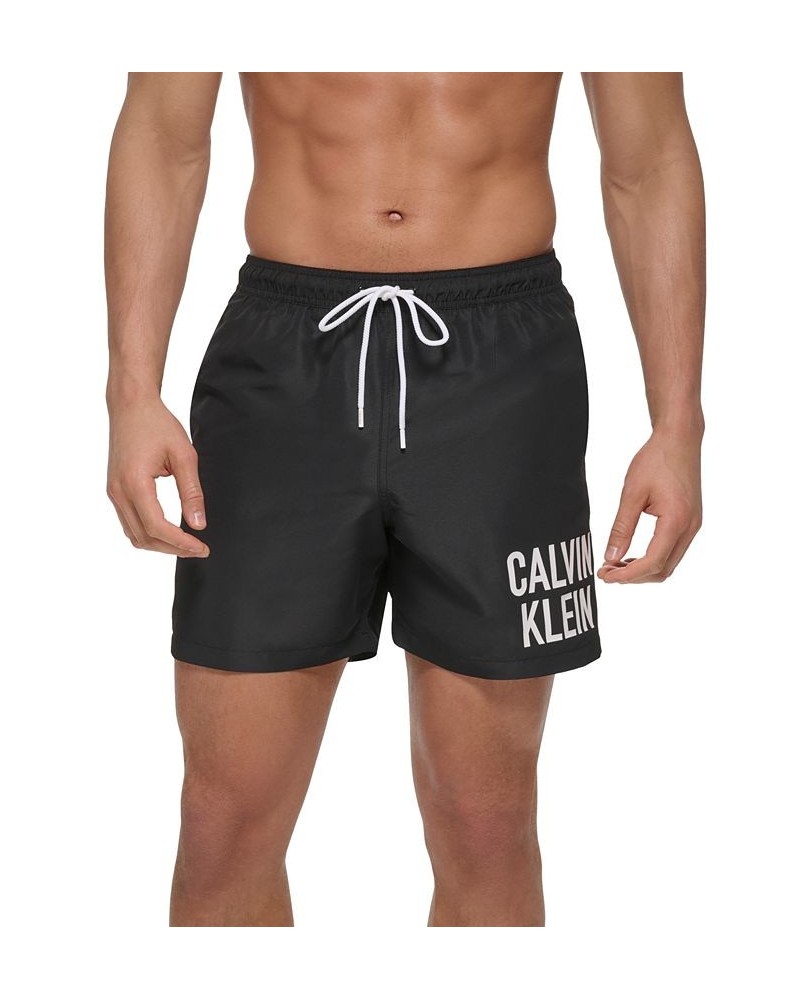 Men's 5" Intense Power Swim Trunks Black $35.45 Swimsuits