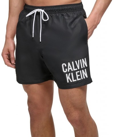 Men's 5" Intense Power Swim Trunks Black $35.45 Swimsuits