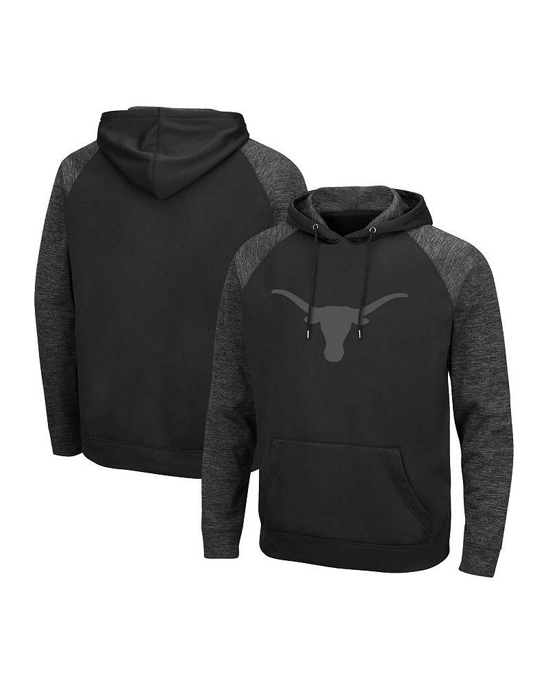 Men's Texas Longhorns Blackout 3.0 Tonal Pullover Hoodie $33.60 Sweatshirt